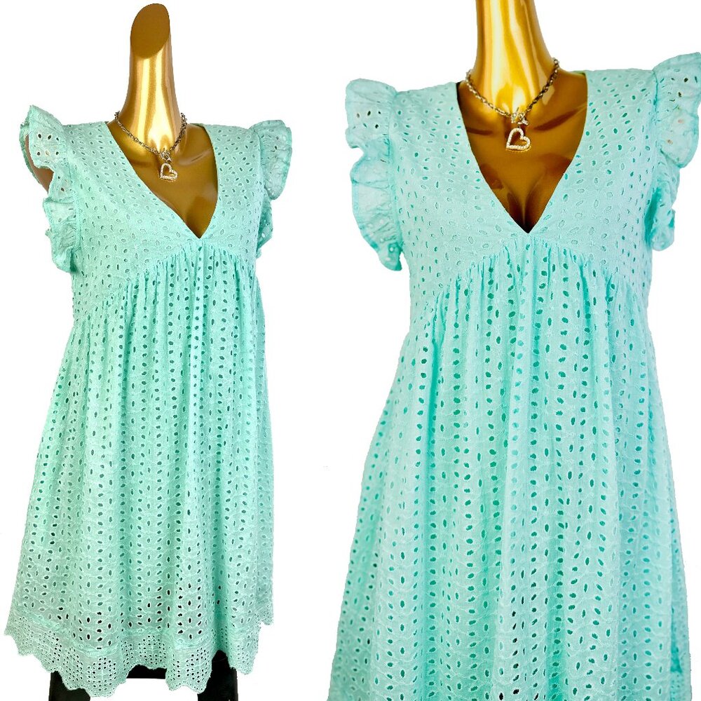 Vintage y2k grunge dress lace boho cottagecore dress prairie peasant sundress